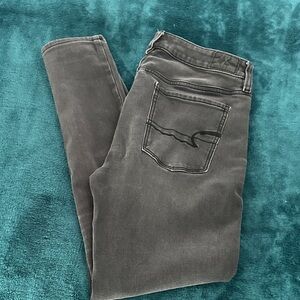 American Eagle Smoky Grey Jegging